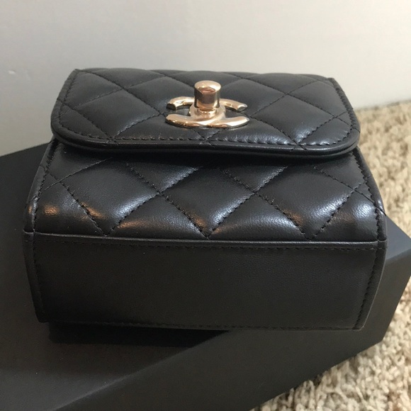 ✨BRAND NAME✨💯AUTHENTIC CHANEL TRENDY CC W CHAIN - Picture 6 of 8